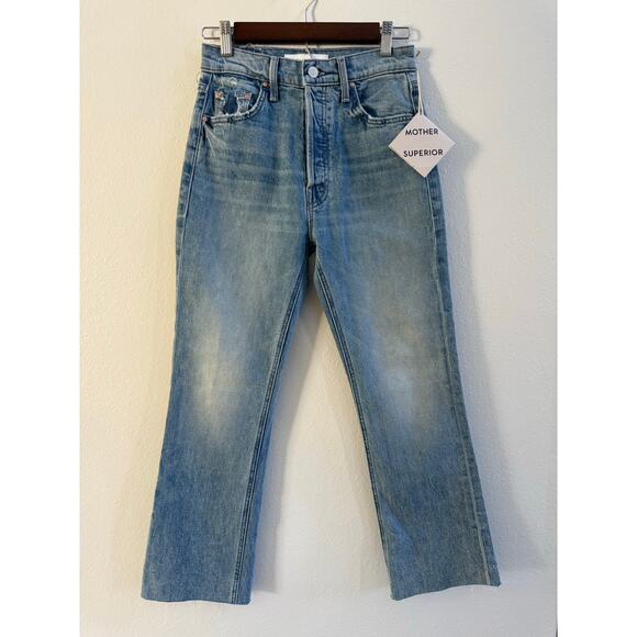 Mother Superior NWT The Tripper Flood Fray Left In The Dust Medium Wash size 26 - Picture 6 of 16